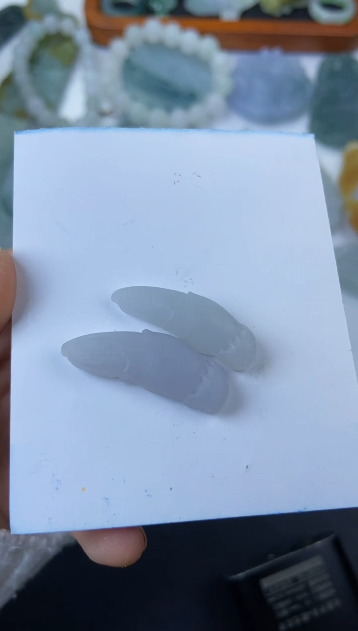 【闪购商品】定制翡翠未镶嵌蟹钳