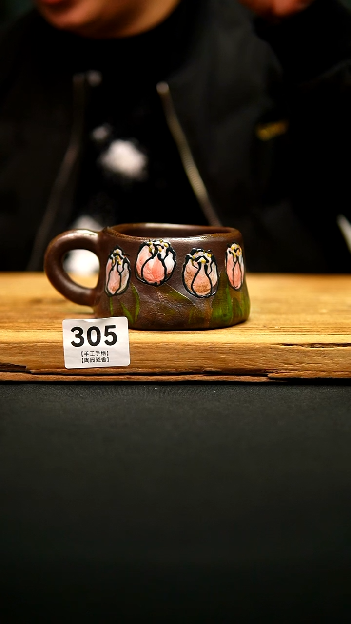 贾*@@陶园瓷舍@@纯手工手绘@高温釉下彩