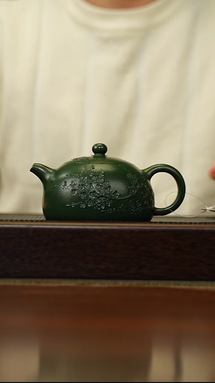 茶壶紫砂宜兴原矿 手工 紫砂壶容量300CC