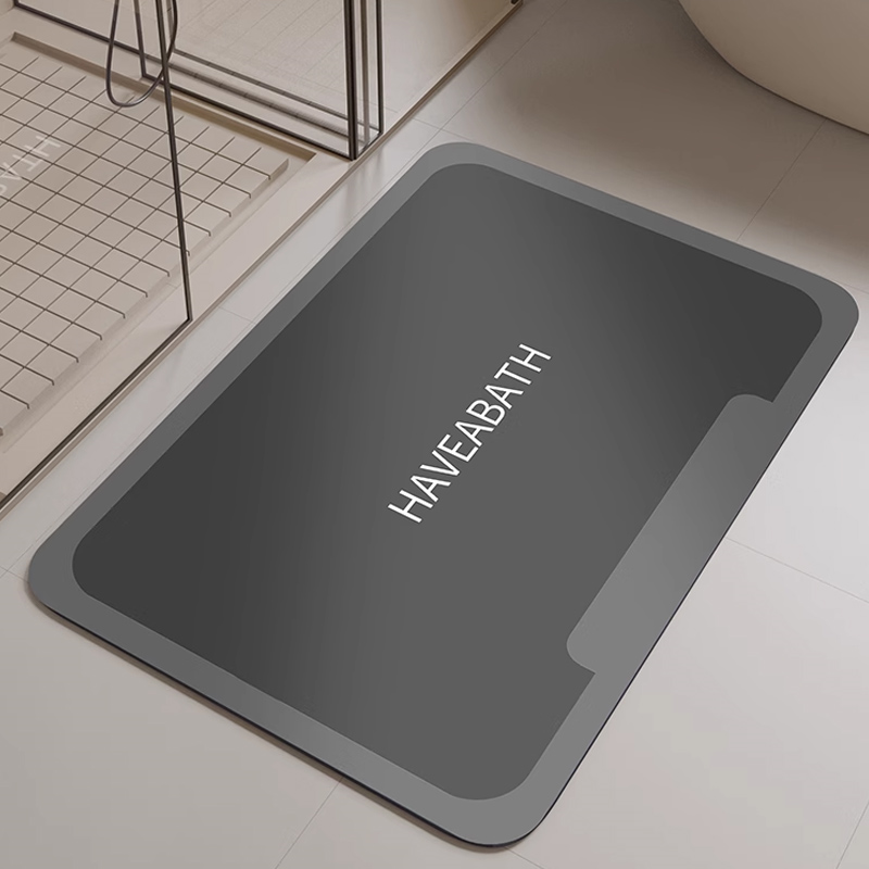 【新品冲量】浴室硅藻泥地垫防滑脚垫强吸水厕所门口洗手间吸水防滑