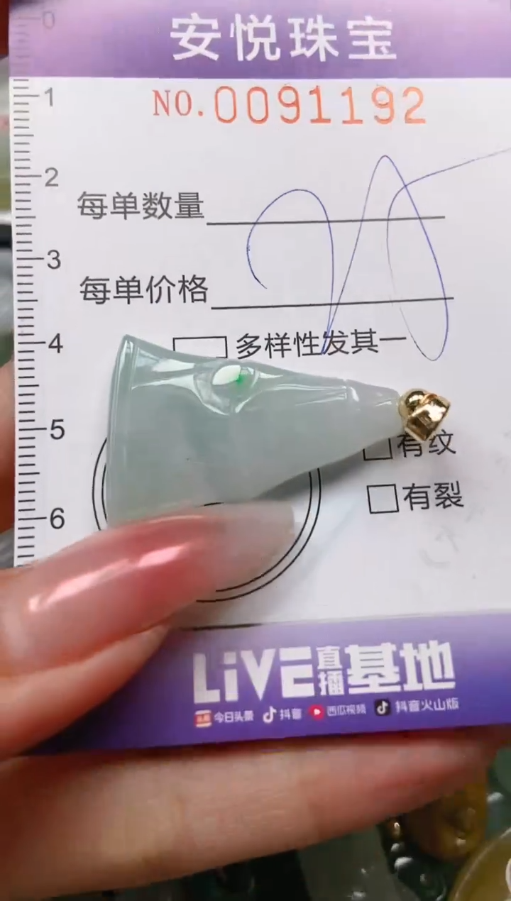 【闪购商品】翡翠颈饰未镶嵌闪购0091192