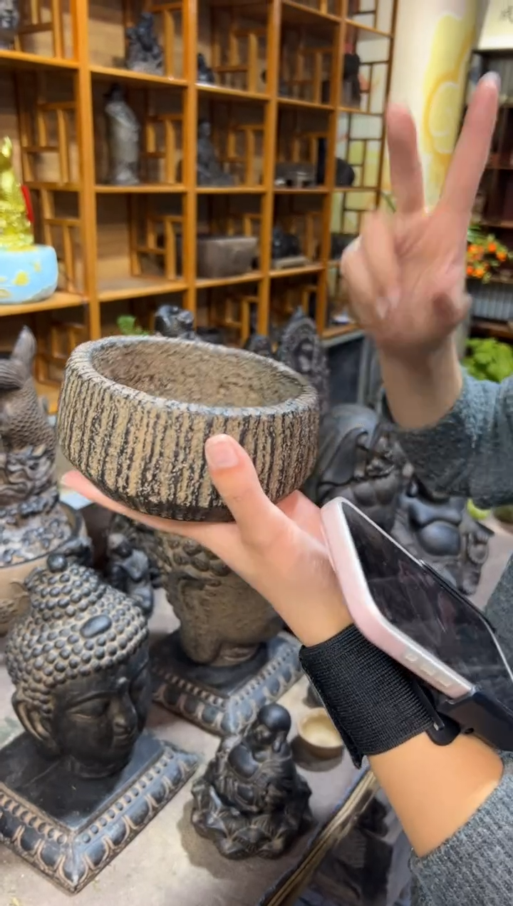 陶土【火山泥】小石钵
