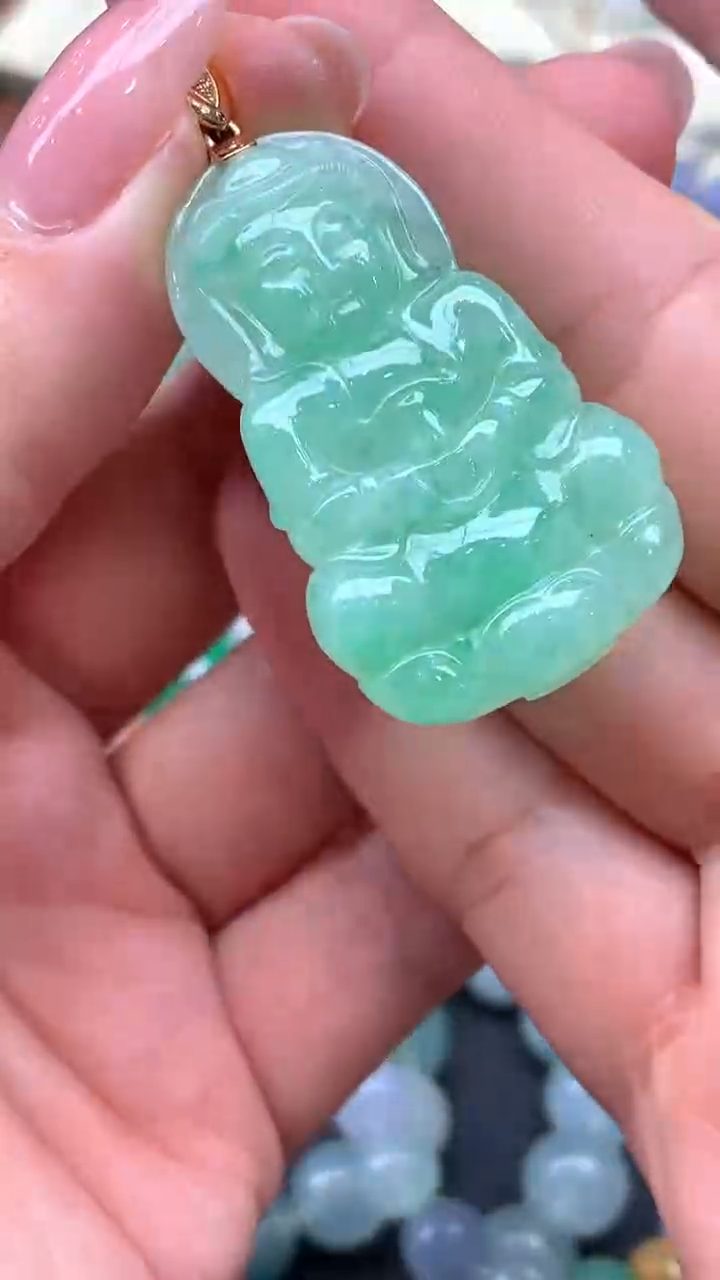 【闪购商品】翡翠颈饰未镶嵌17-天然翡翠