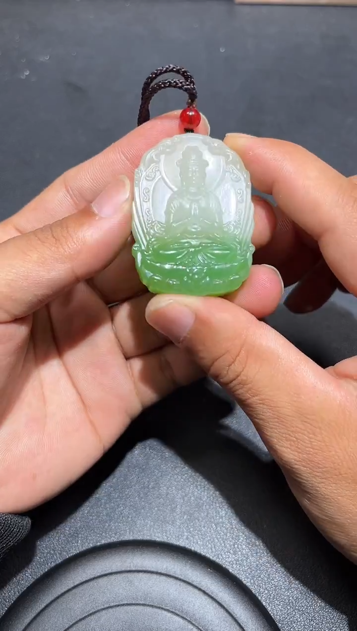 未镶嵌和田玉（子料）挂件YL-LL-1.3-7