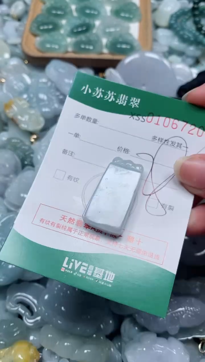 【闪购商品】翡翠颈饰未镶嵌闪购商品0106720