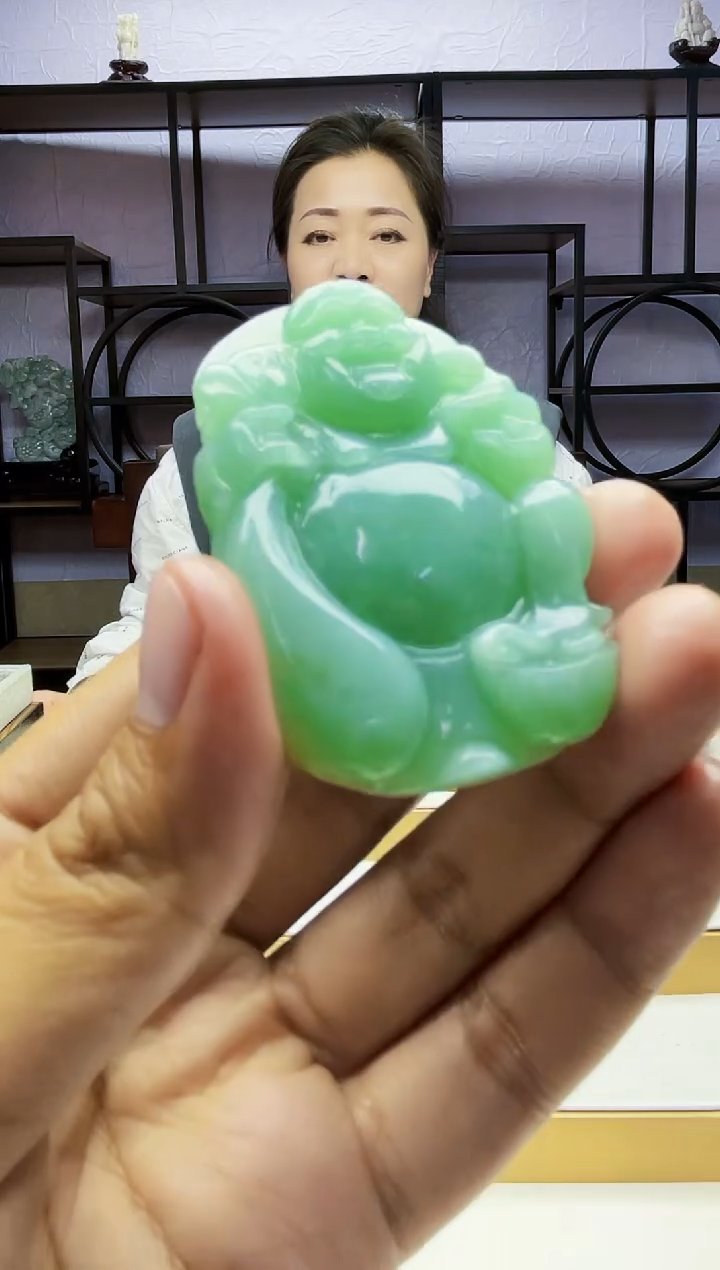 【闪购商品】定制翡翠未镶嵌毛货01260406多样性发其一