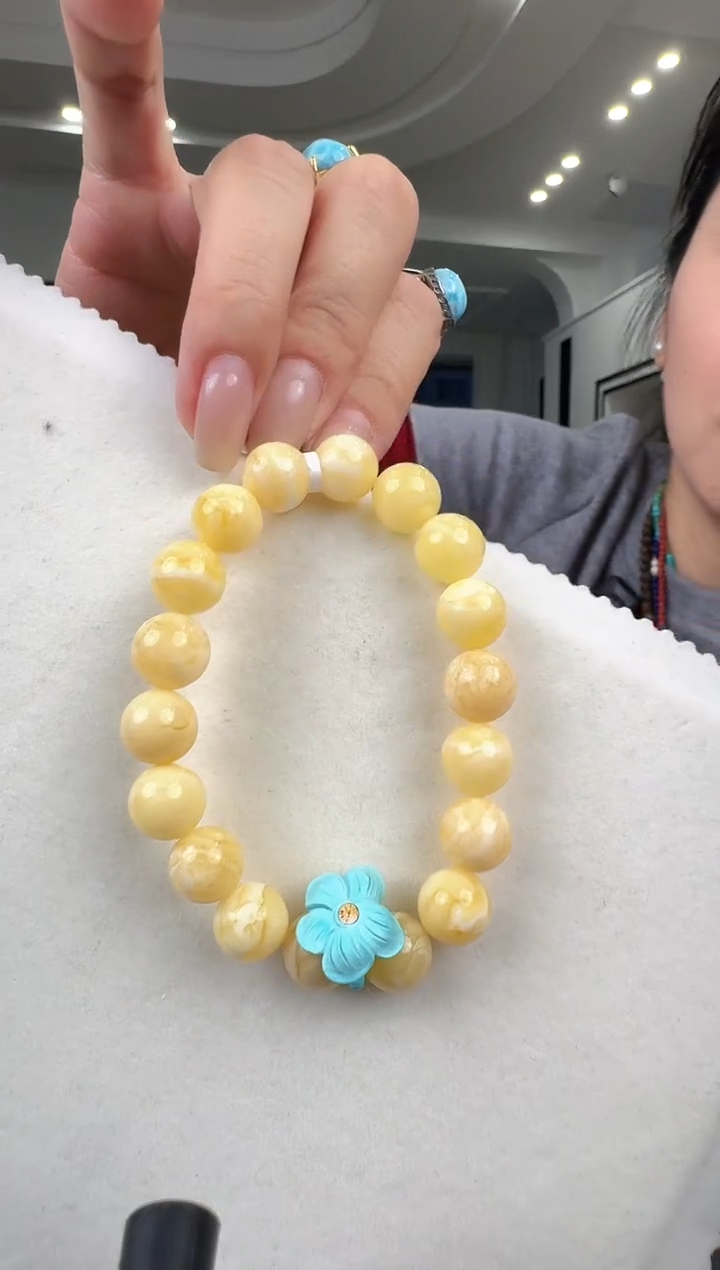 手串蜜蜡未镶嵌蜜蜡手串