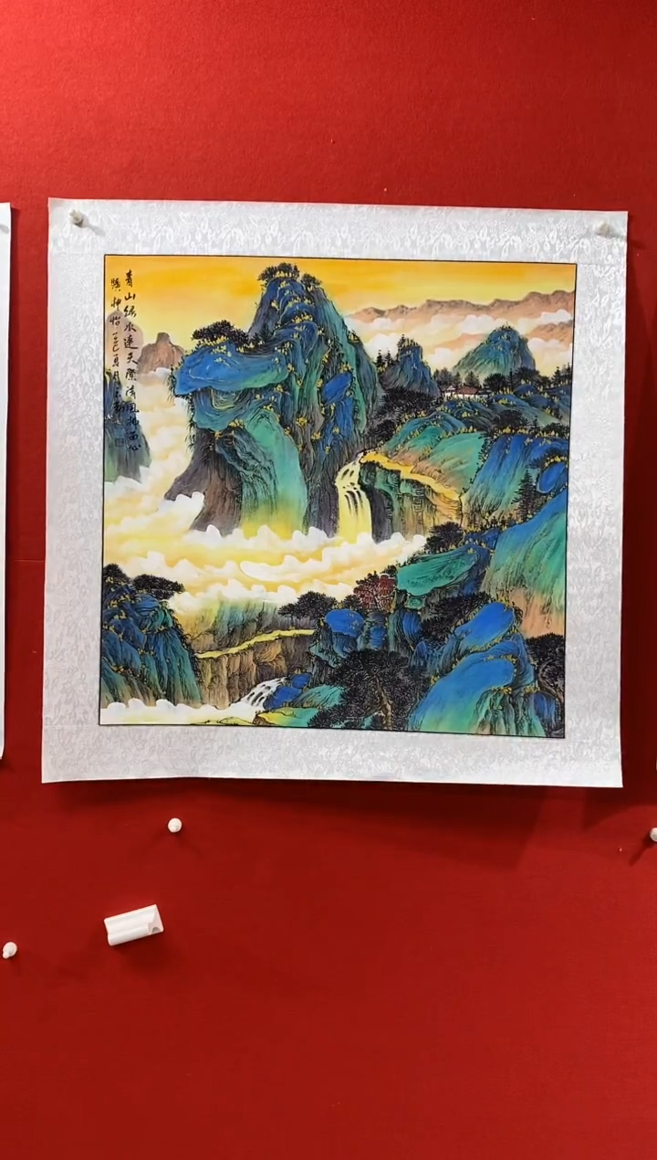 国画国画NYQ杰牛云勤老师作品