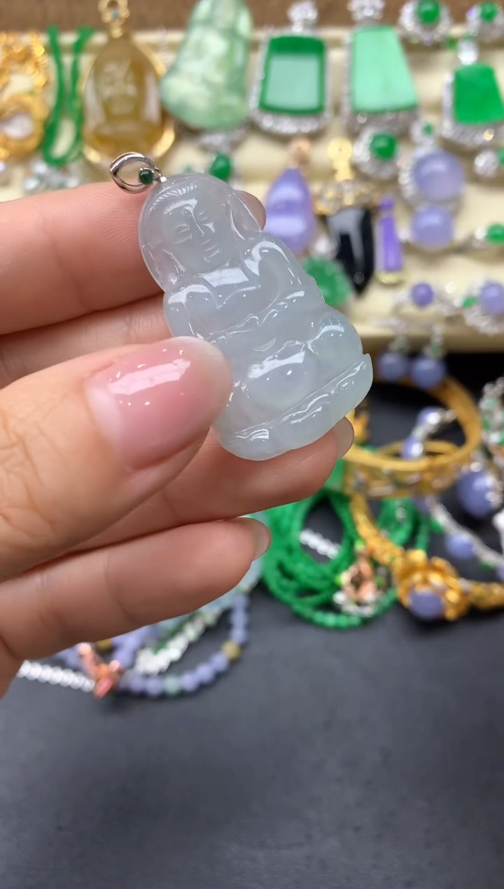 【闪购商品】翡翠颈饰未镶嵌24中国好珍宝