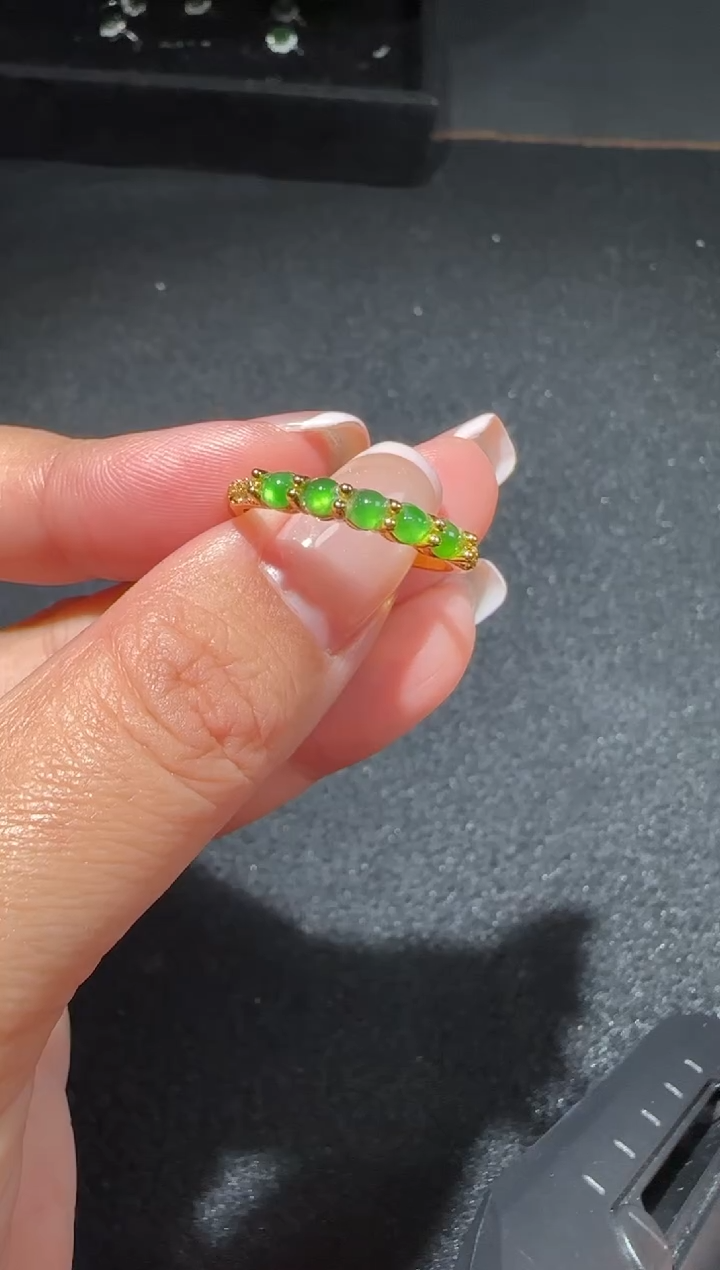 【闪购商品】翡翠戒指未镶嵌6579多样性发货拍一发一