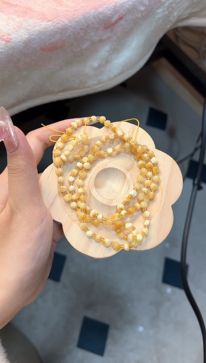 【闪购商品】蜜蜡珠宝奇石未镶嵌毛衣链