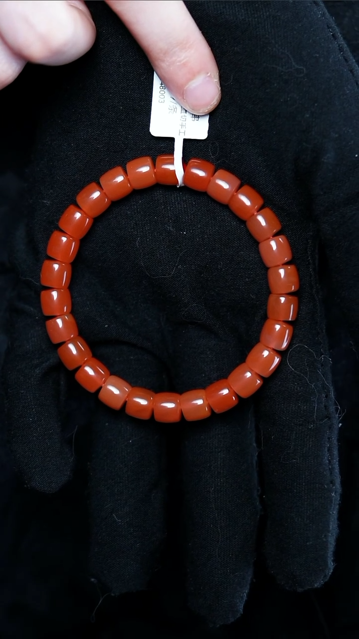 【闪购商品】南红玛瑙手串未镶嵌保山@@SCBS单-7m高光直切手工