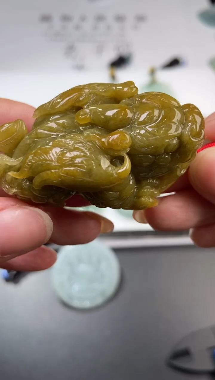 颈饰未镶嵌翡翠375167    多人