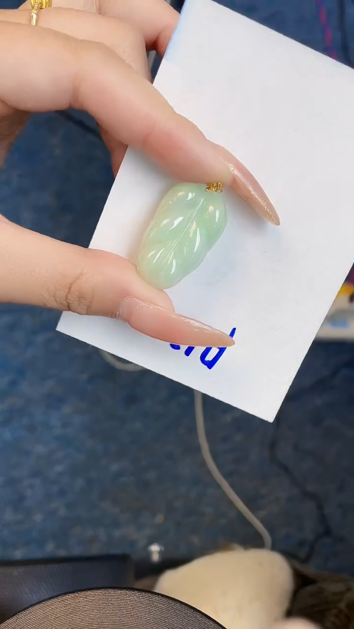 【闪购商品】翡翠颈饰18K金镶嵌00000000