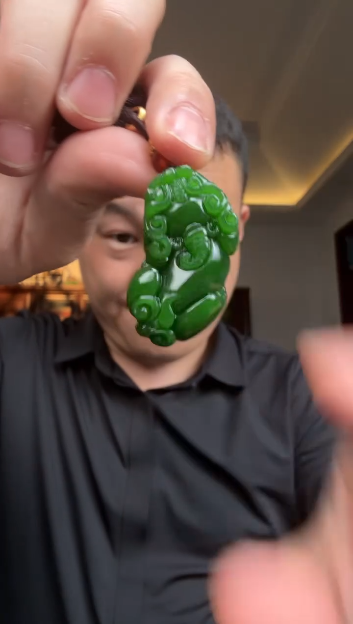 颈饰未镶嵌和田玉拍一发一多样性发货