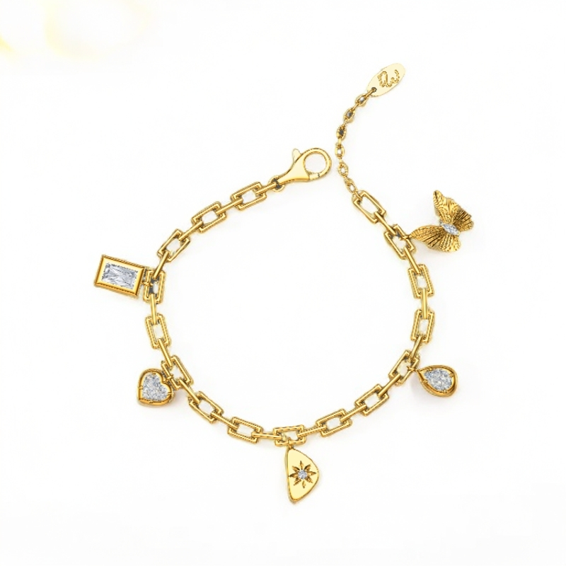 铜合金手链 【Elysium】DW高定设计八芒星手链