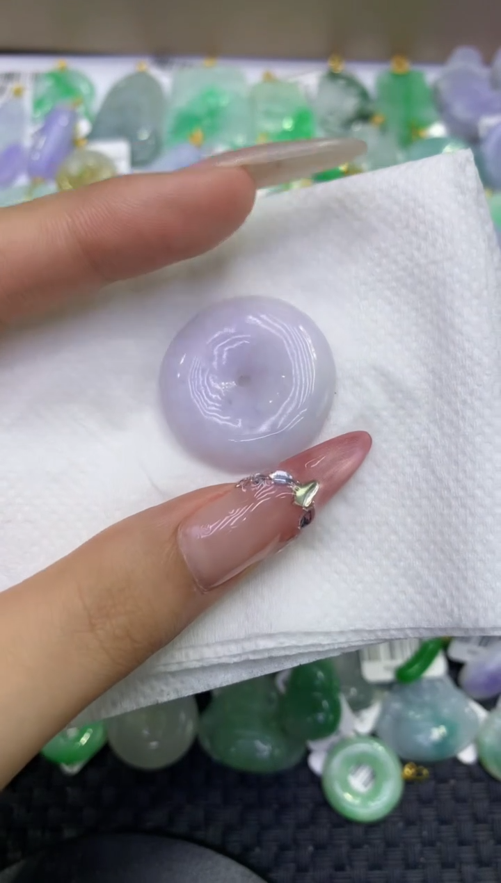 颈饰未镶嵌翡翠天然缅甸A货翡翠