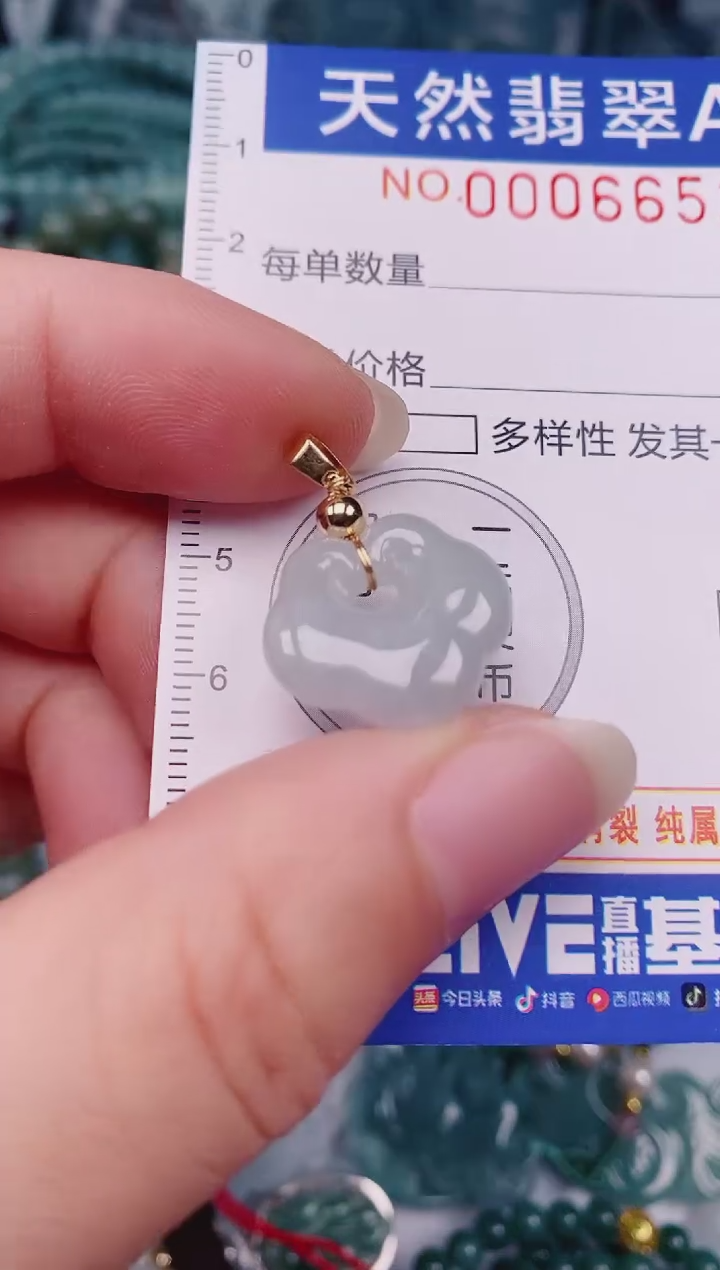 颈饰未镶嵌翡翠00006653