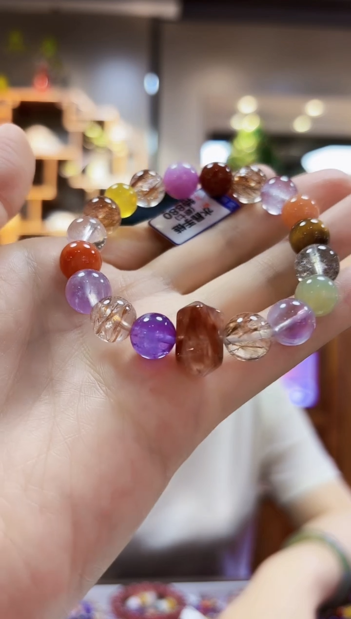 未镶嵌颈饰水晶手链