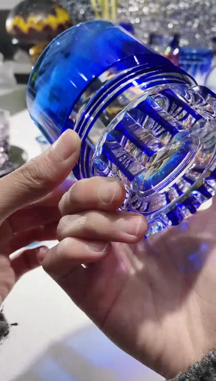 【闪购商品】水晶玻璃无手柄款佐佐文夫