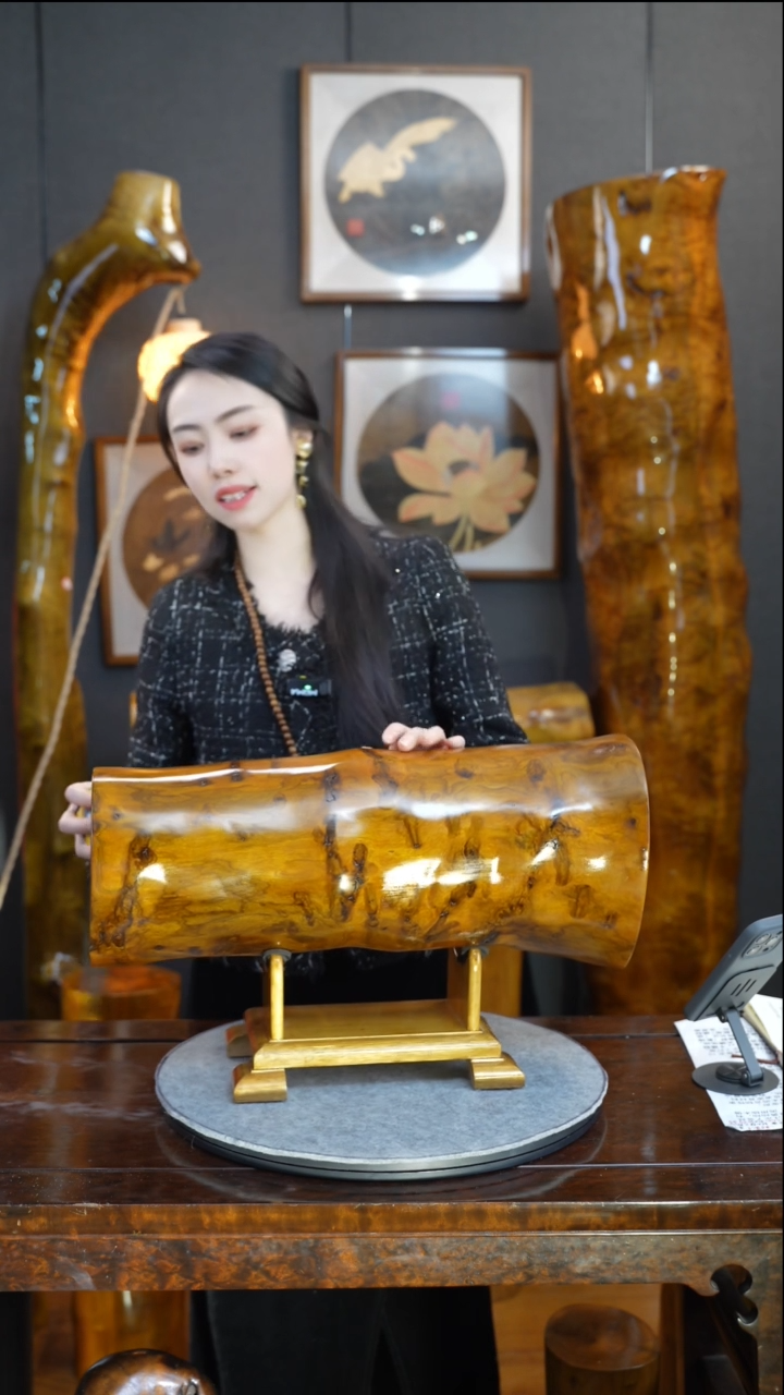 【闪购商品】金丝楠金丝楠木摆件