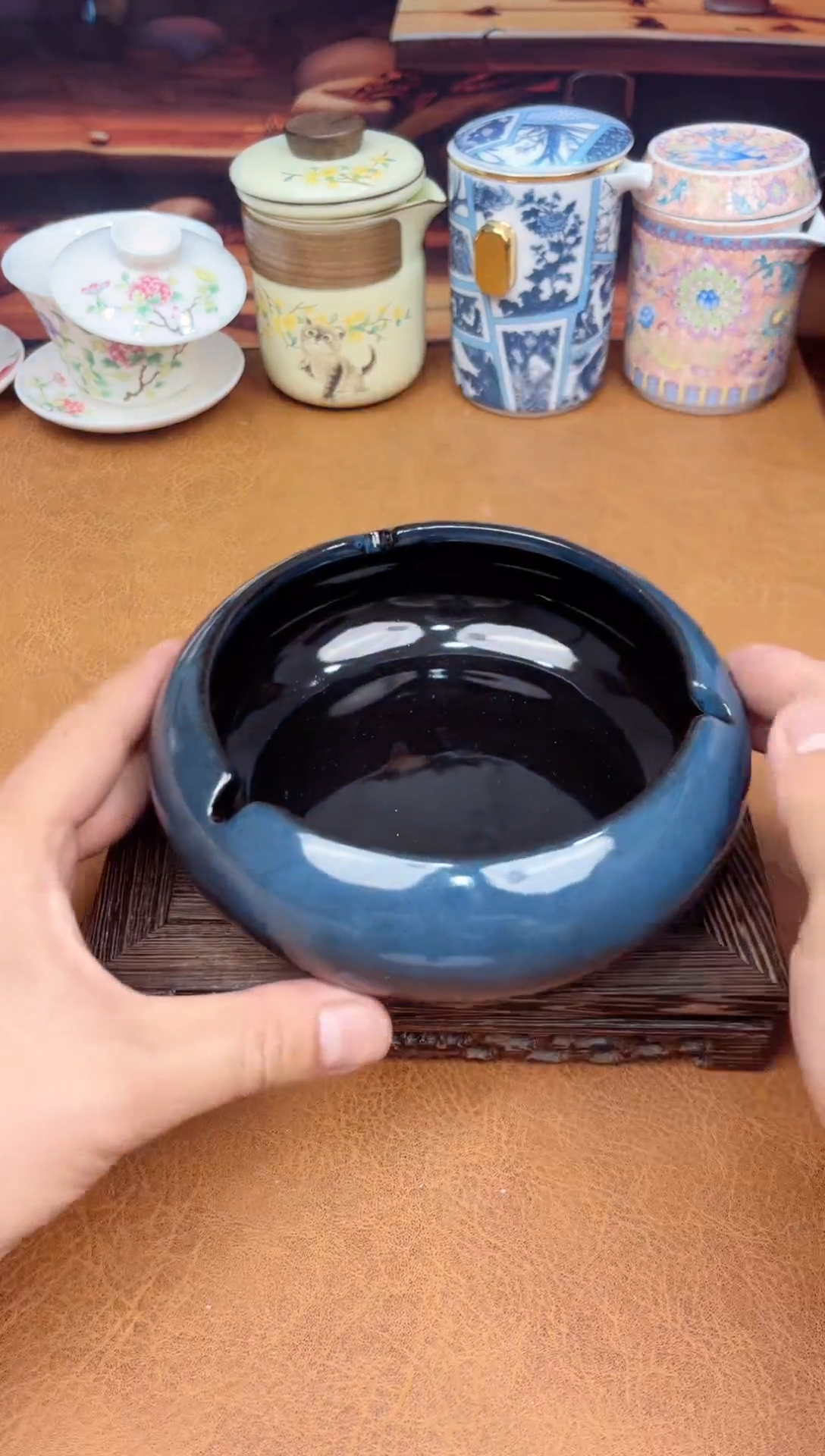 【闪购商品】陶瓷茶具摆件茶叶罐