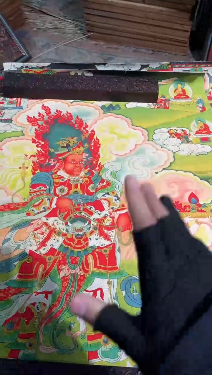 卷轴画东东唐卡tk16