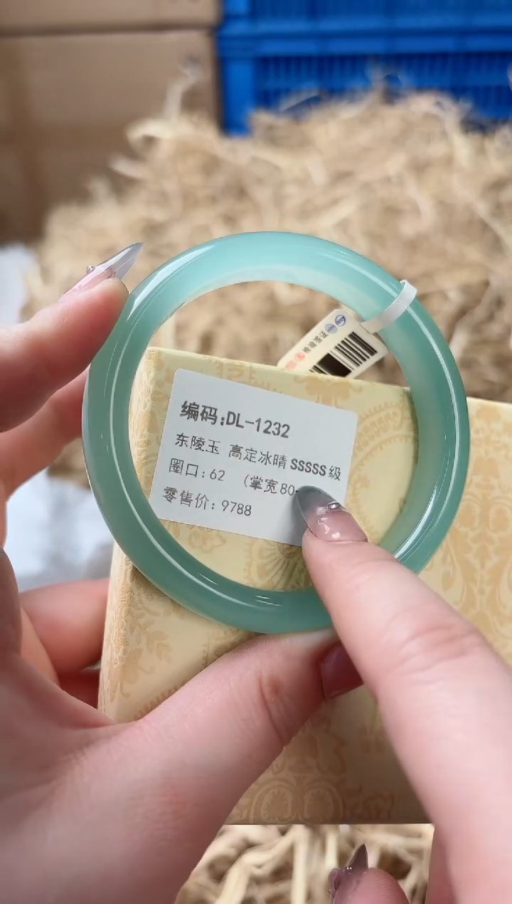 未镶嵌手镯石英质玉DL-1232