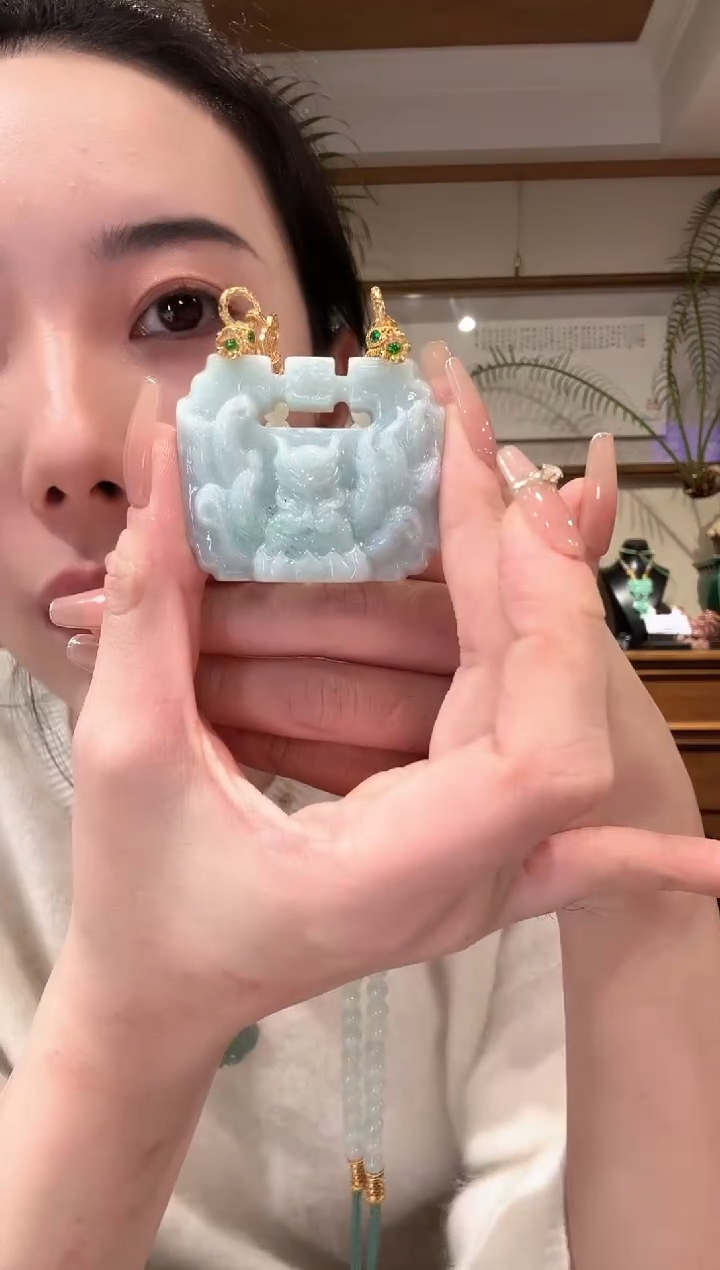 【闪购商品】翡翠颈饰未镶嵌国风