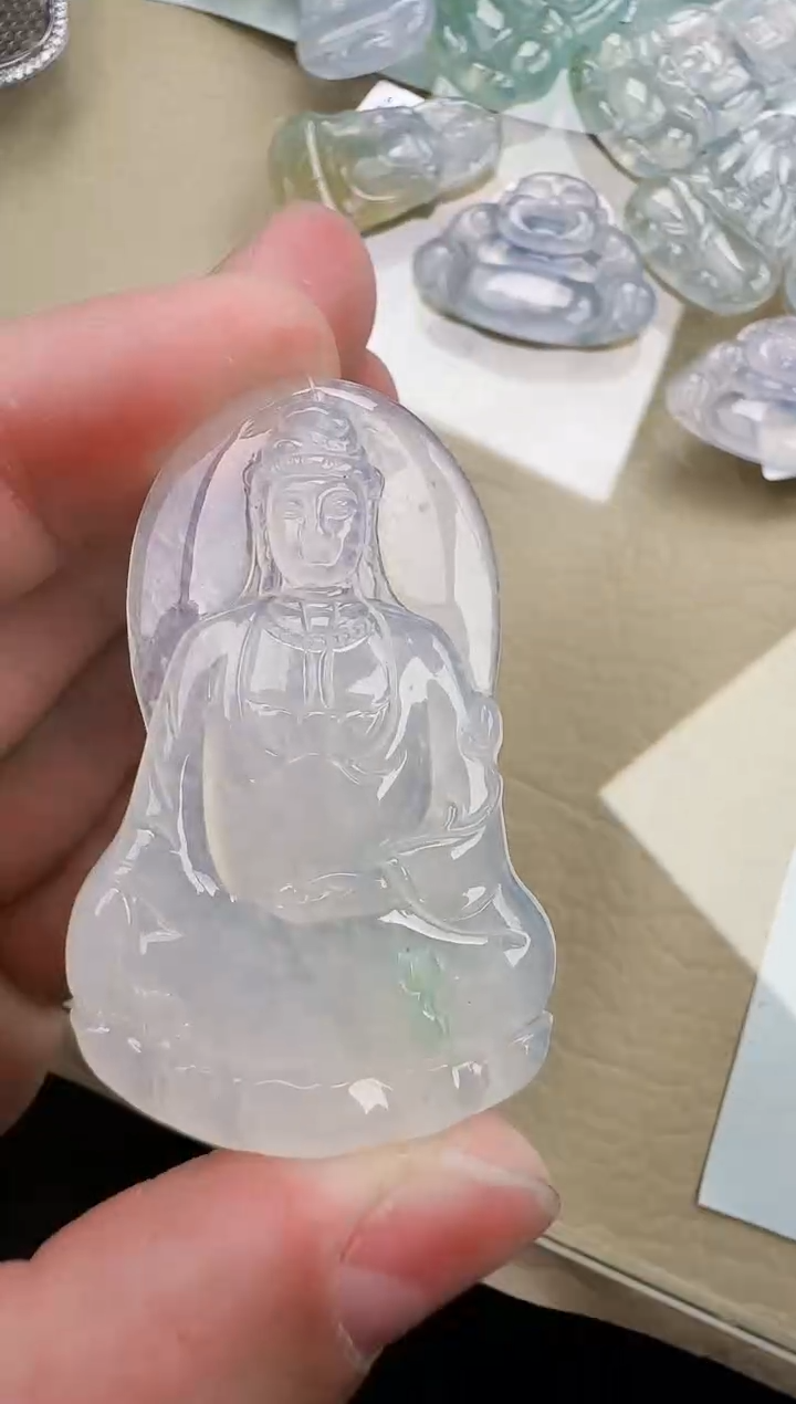 颈饰未镶嵌翡翠缅甸翡翠a货