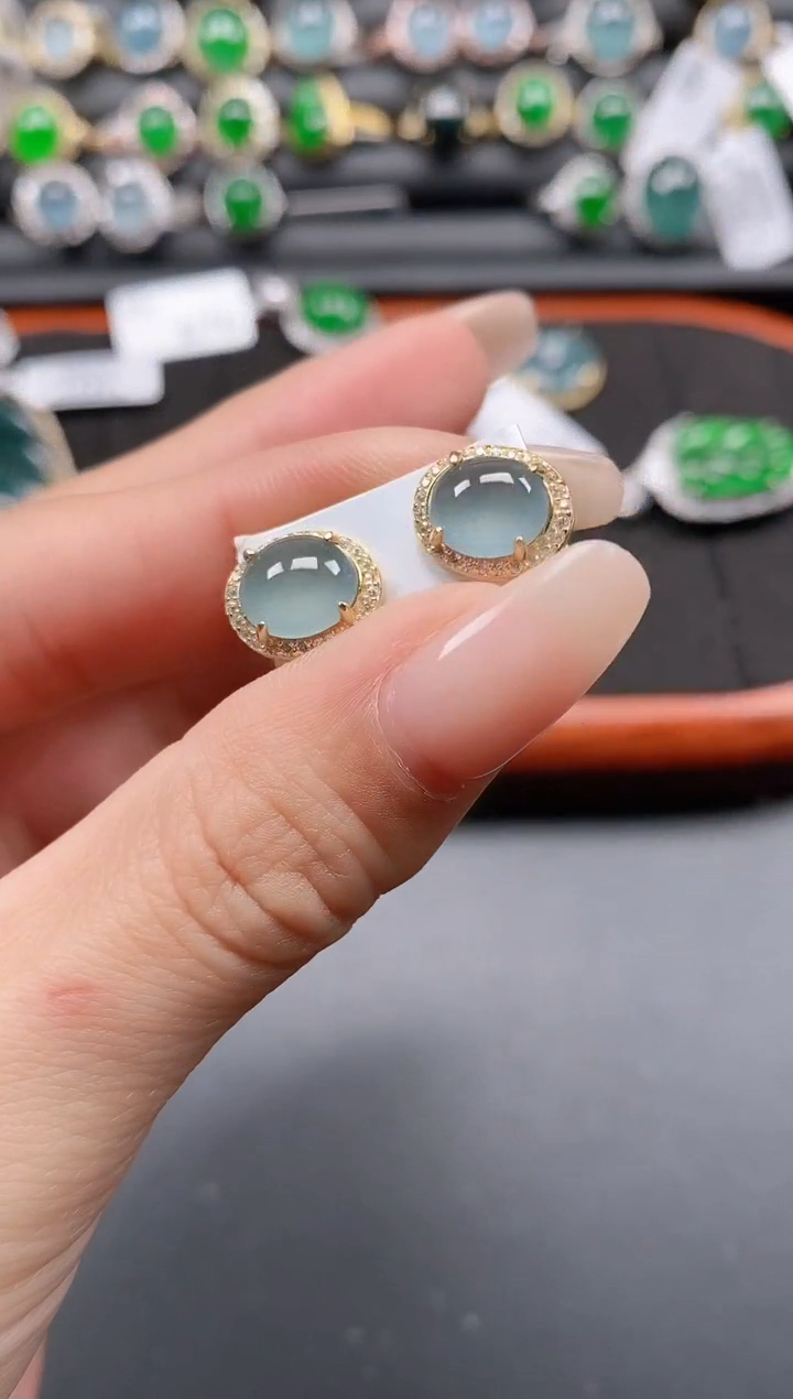 银S925镶嵌戒指翡翠111111