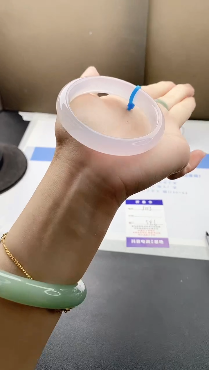 石英质玉手镯未镶嵌j113-L多样性发货54+