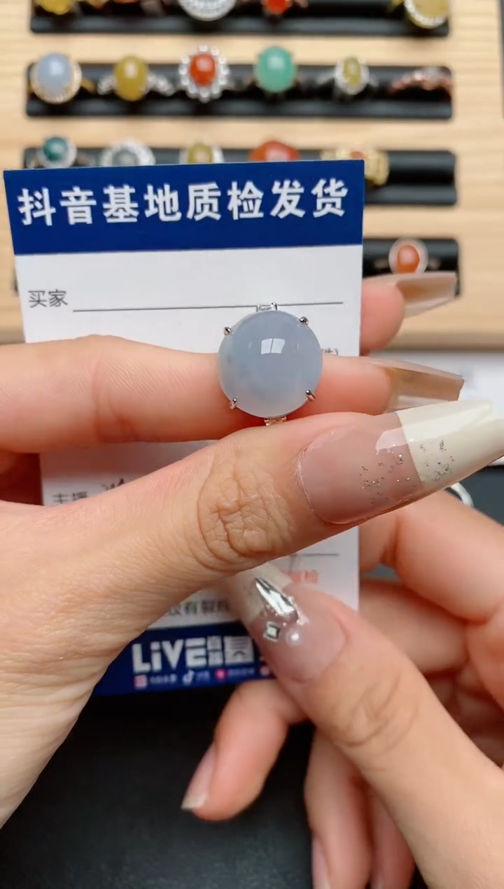 【闪购商品】翡翠戒指银S925镶嵌.....