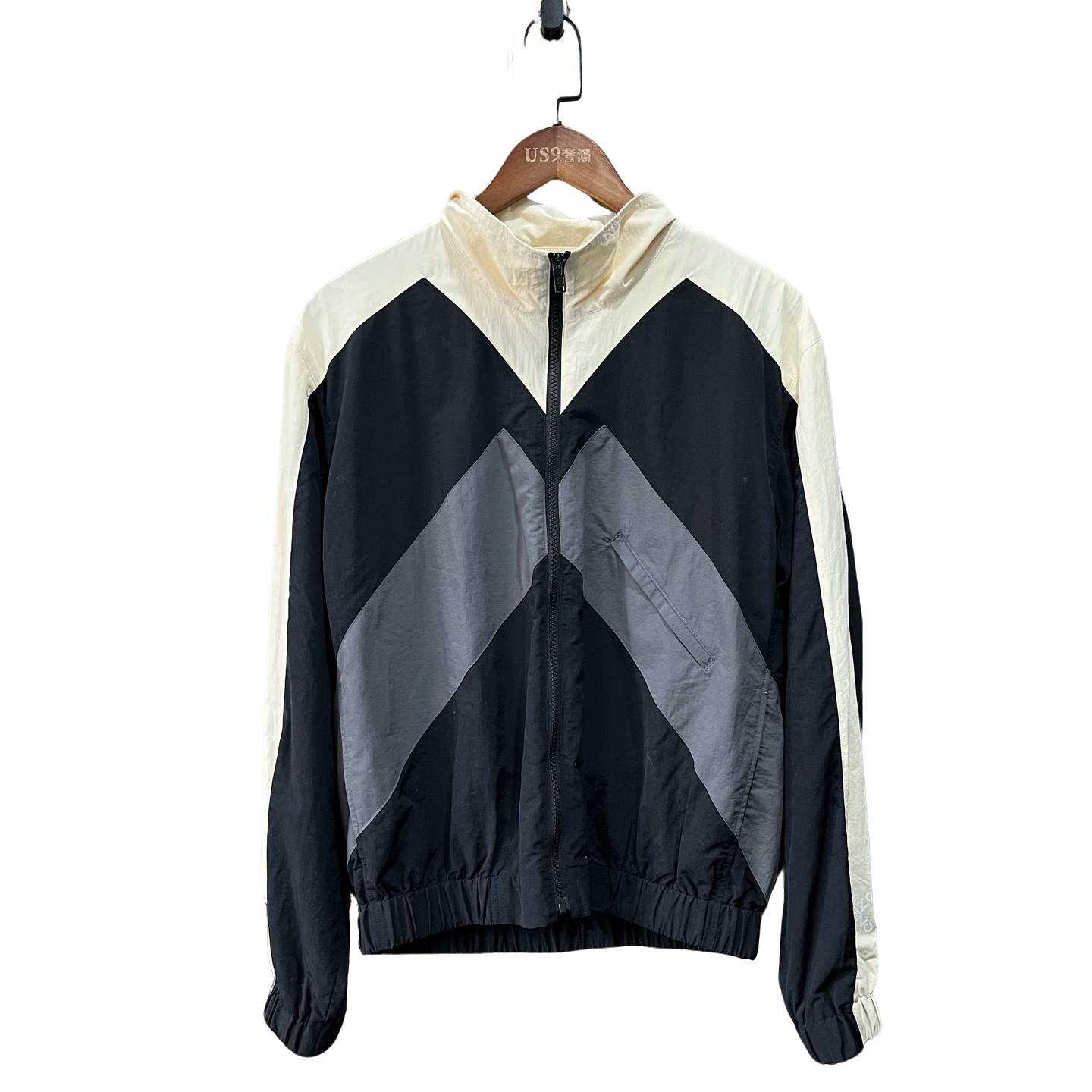 99新 KENZO/肯佐 拼色教练夹克防风外套s码X0381