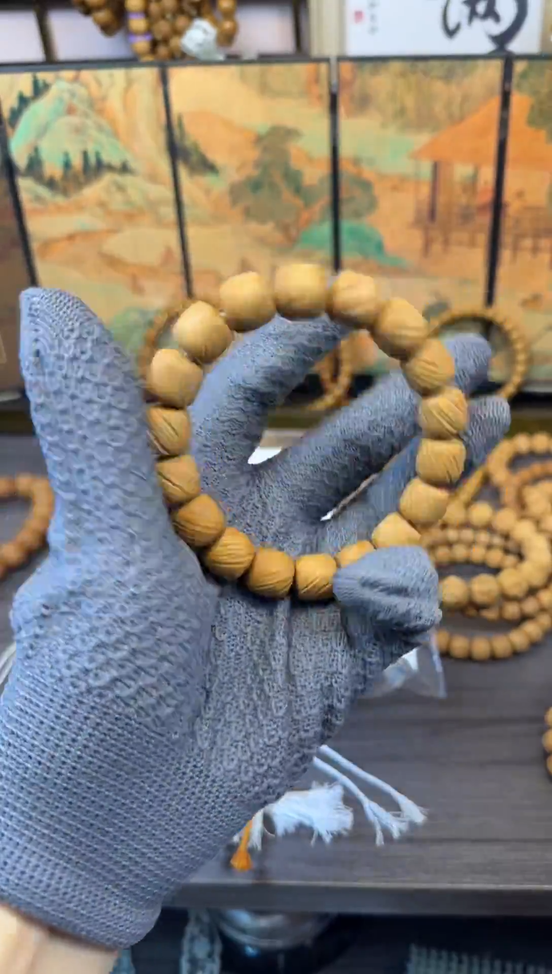 手串猴头核桃道珠云锦