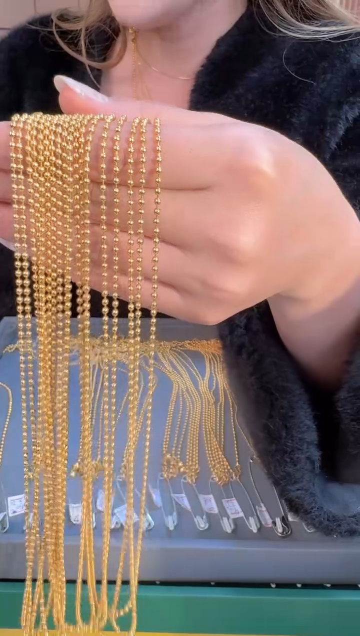 45长爱心抽拉光面珠珠 3.80 （附带礼盒包装）