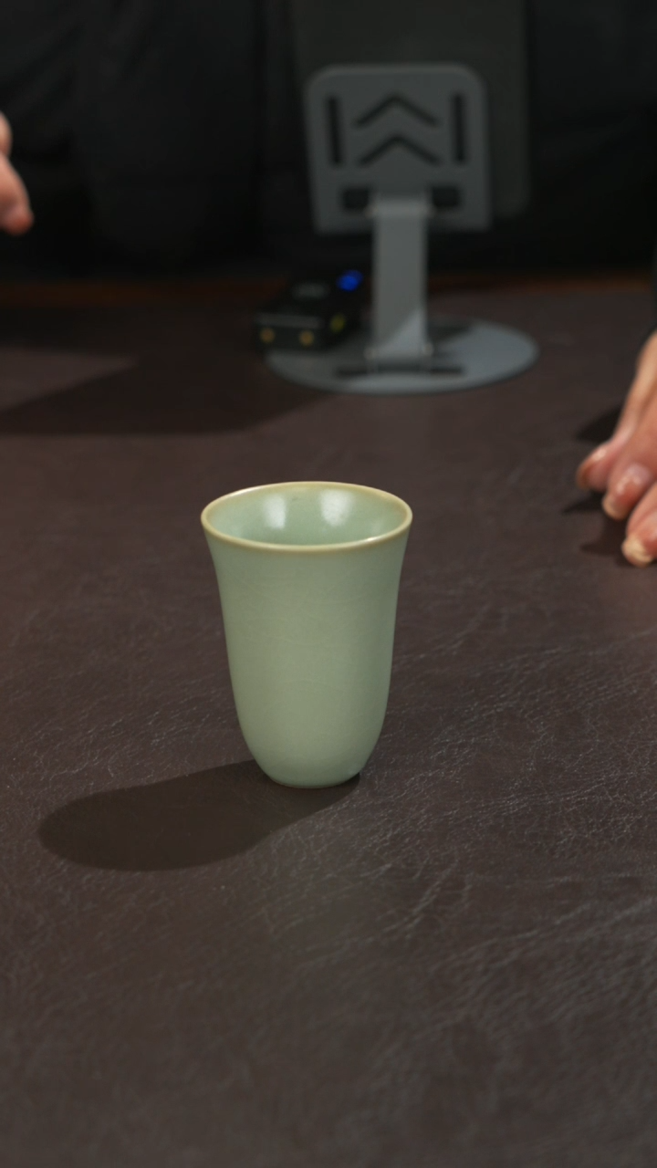 瓷宣宝汝瓷原矿原釉作品