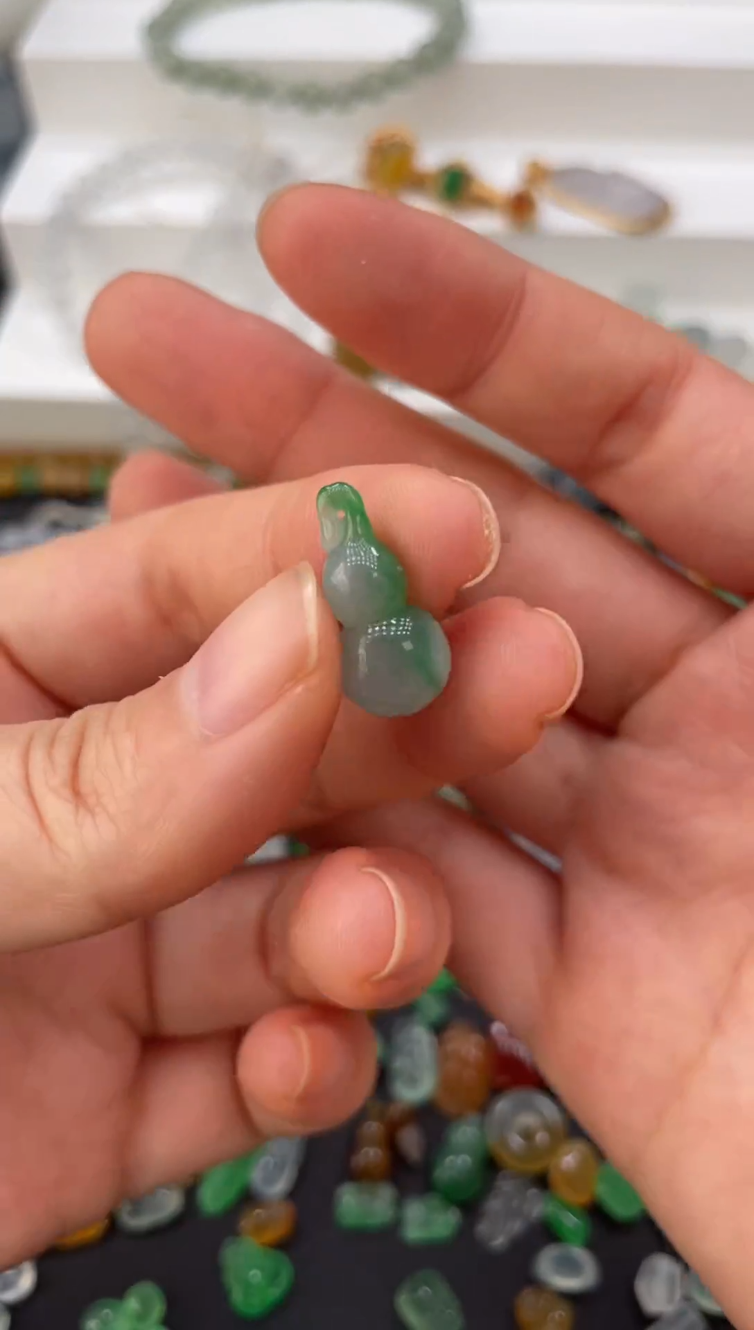 未镶嵌裸石翡翠天然缅甸a货翡翠裸石