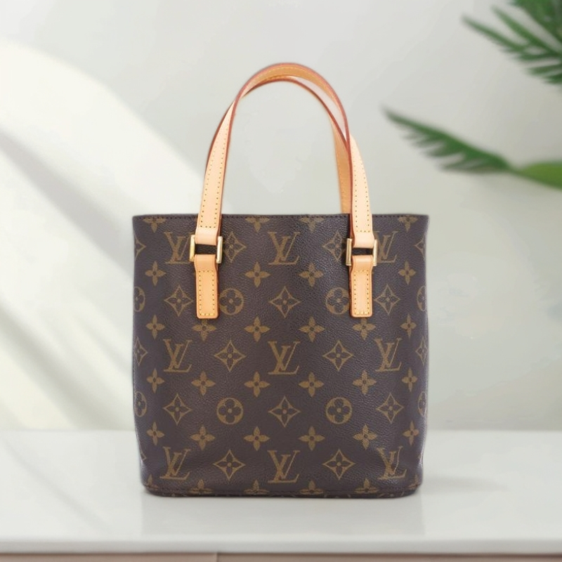 修复品 LouisVuitton/路易威登 LV中古薇薇安小号 换新植鞣革