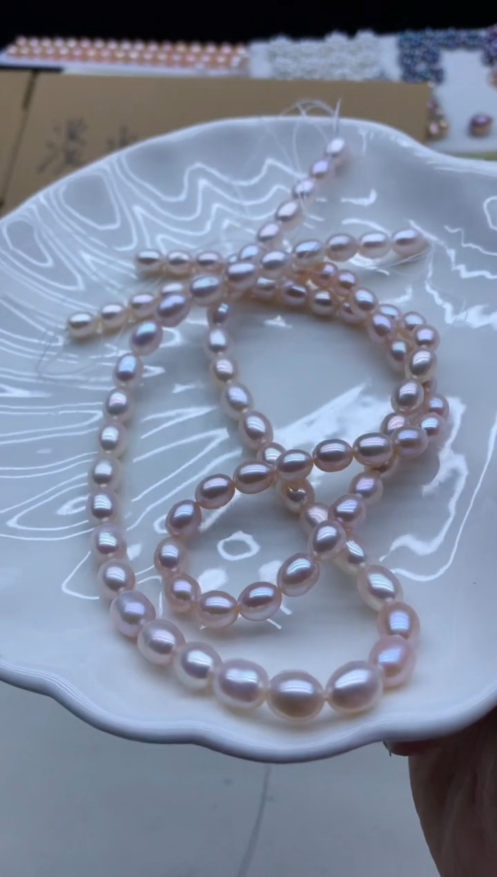 【闪购商品】淡水珍珠颈饰未镶嵌淡水珍珠项链多样性发其一