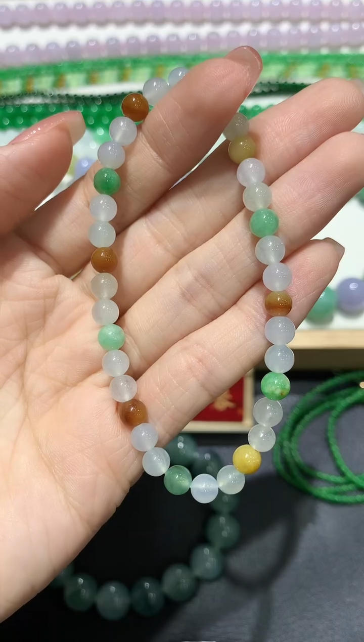 【闪购商品】翡翠手串未镶嵌团购1