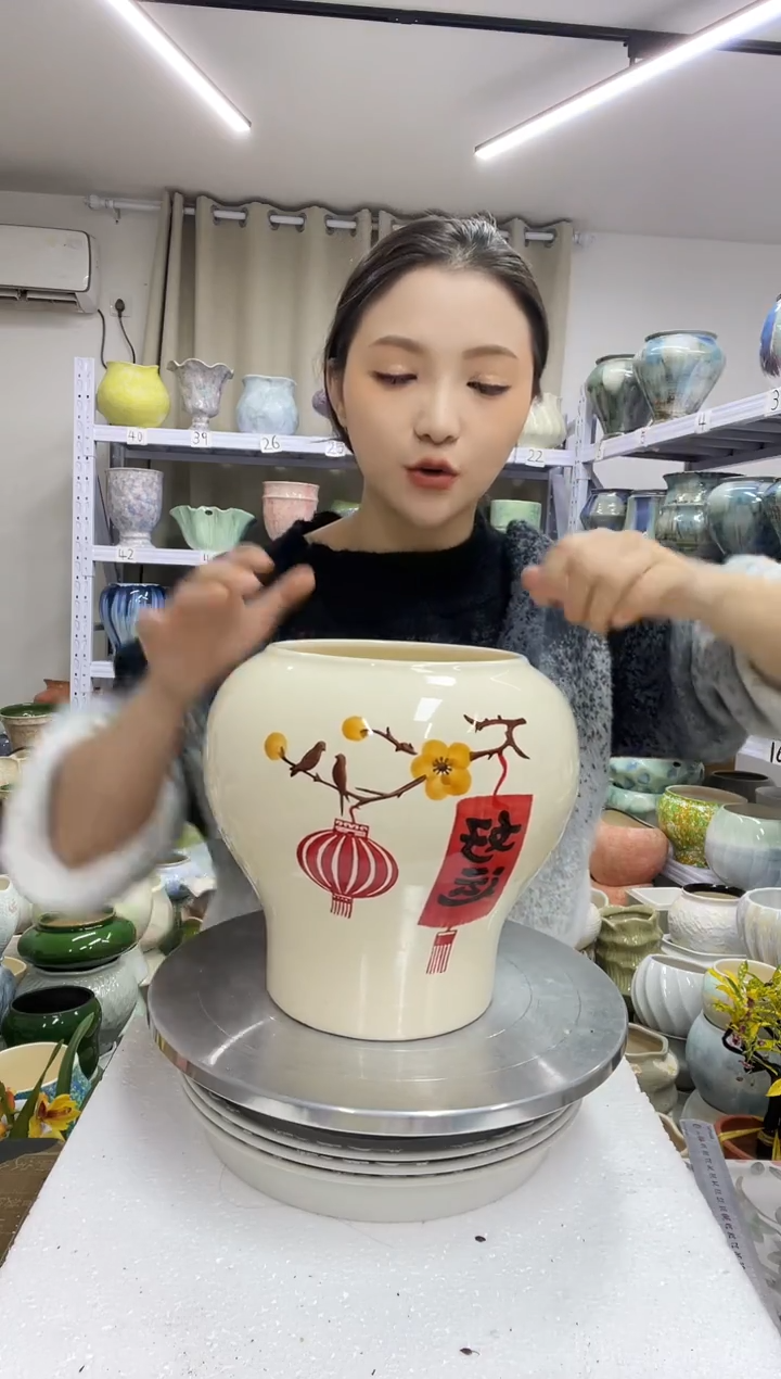 【12.25】花盆链接 高： 21 口：14