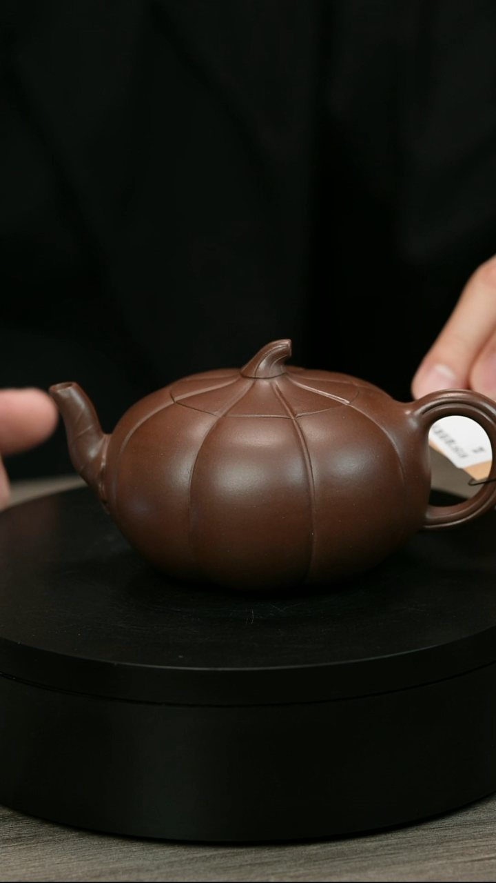 茶壶紫砂木**三H1597赵信军光素南瓜