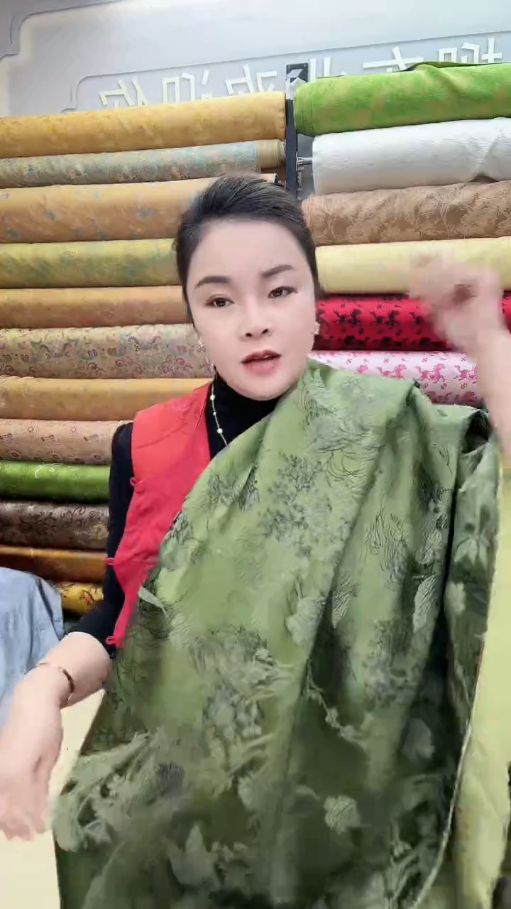 16号绿色植物丝浮雕1.5米