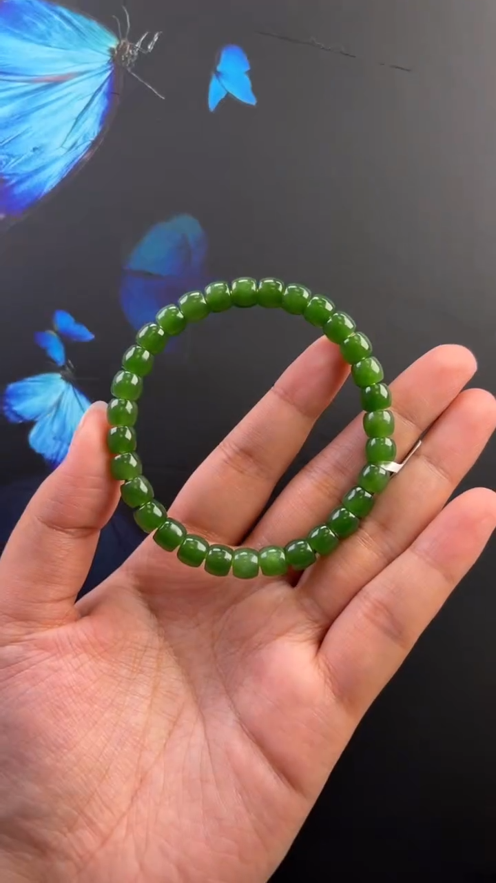 未镶嵌手串和田玉手串