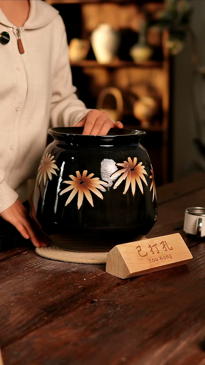 摆件23-258高25口18误差2已打孔瑕疵孤品