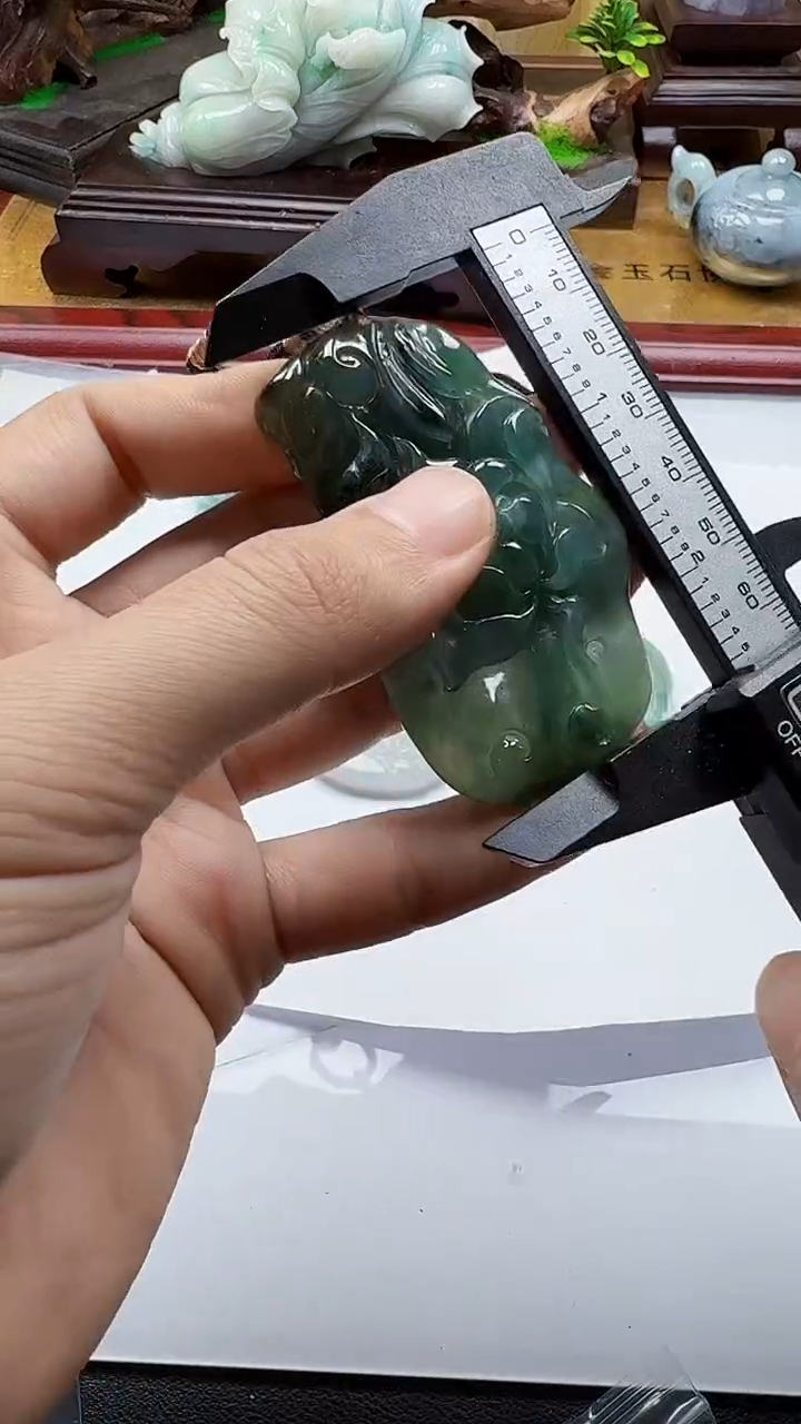 吊坠(不含链)未镶嵌翡翠1