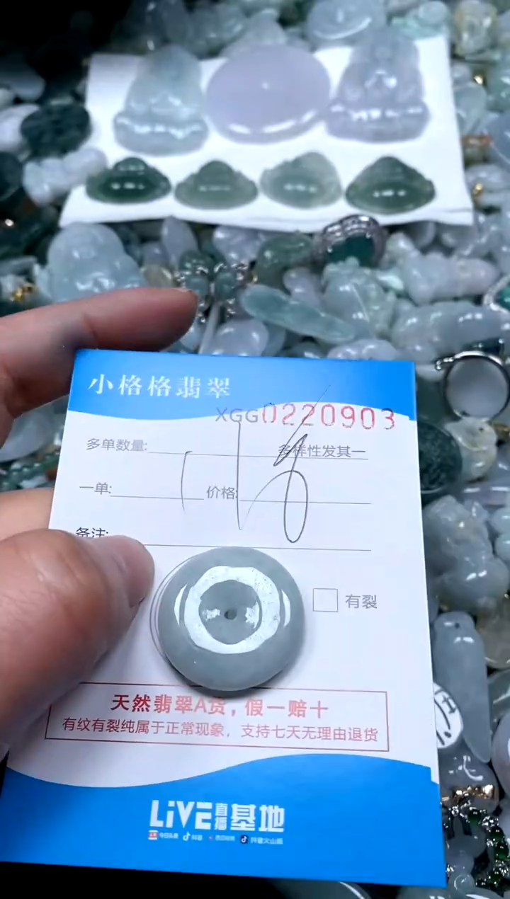 【闪购商品】翡翠颈饰未镶嵌闪购商品0220903