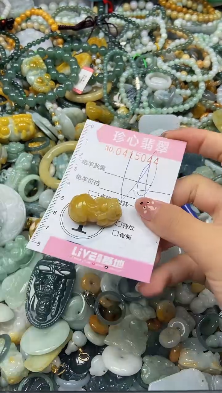 颈饰未镶嵌翡翠闪购0415044