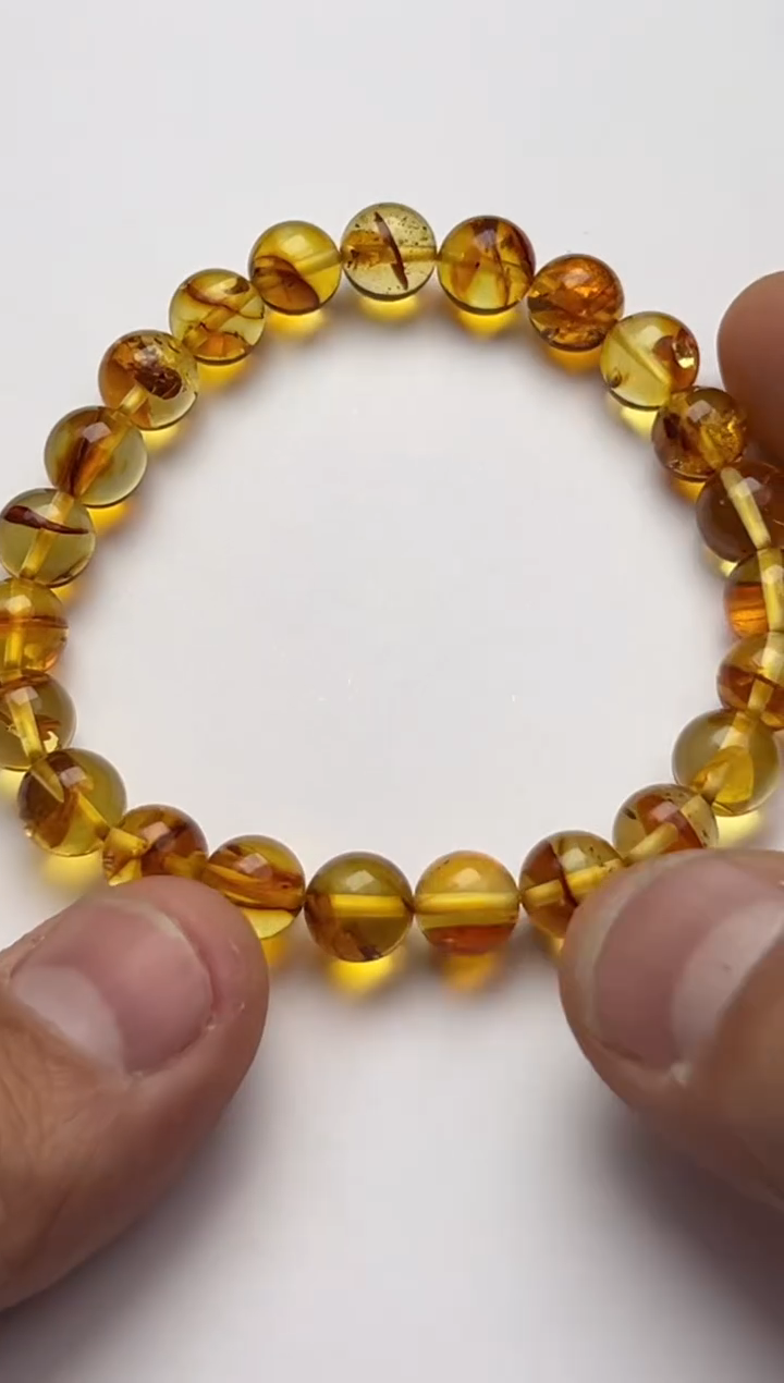 裸石蜜蜡未镶嵌天然蜜蜡微瑕珠子 假一赔万